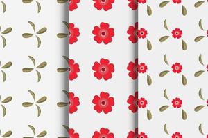 Pattern set, floral pattern in the small flower. Motifs scattered random. vector texture. Elegant template for fashion prints. Printing with small flowers.