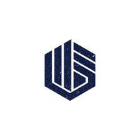 abstract initial letter BF logo in dark blue color isolated in white background applied for financial services logo also suitable for the brands or companies that have initial name FB vector