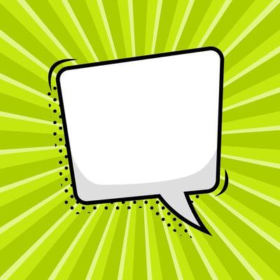 Hand drawn speech bubbles isolated
