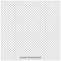 Islamic Background pattern simple white vector