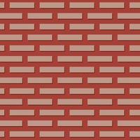 Brick wall texture. Brown brick pattern. Design element. Vector background