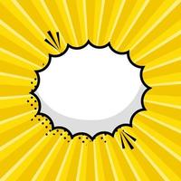 Hand drawn speech bubbles isolated vector