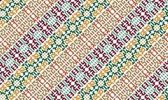 modern pattern plaid ethnic vector