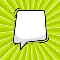 Hand drawn speech bubbles isolated vector