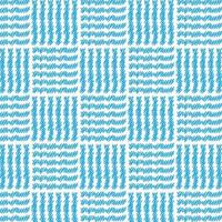 Seamless childish scribble line pattern. Blue and white unreadable handwriting scribbles vector