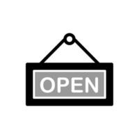 Illustration Vector Graphic of Open Tag icon