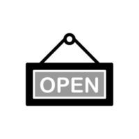 Illustration Vector Graphic of Open Tag icon