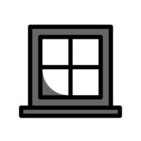 ilustración vectorial gráfico del icono de la ventana vector