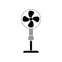 gráfico vectorial de ilustración del icono del ventilador de soporte vector