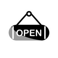 Illustration Vector Graphic of Open Tag icon