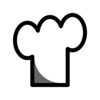 Illustration Vector Graphic of Chef Hat icon