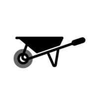 Illustration Vector Graphic of Wheelbarrow icon