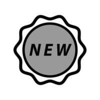 Illustration Vector graphic of new label icon