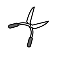 Illustration Vector Graphic of Grass Cutter icon