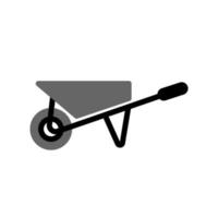 Illustration Vector Graphic of Wheelbarrow icon