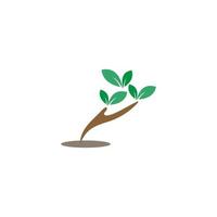 tree icon logo vector illustration design element