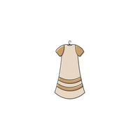 dress icon vector illustration design