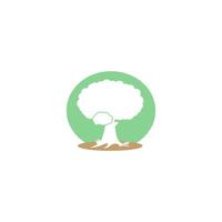 tree icon logo vector illustration design element