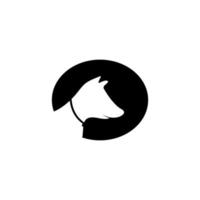 dog animal logo vector illustration design