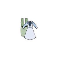 dress icon vector illustration design