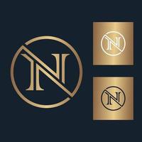 n logo free vector