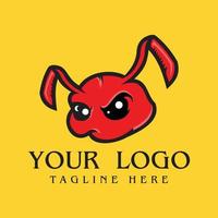 ant logo designs vector