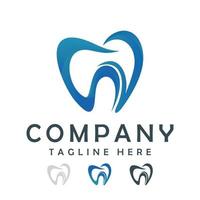 dental colorful logo design vector