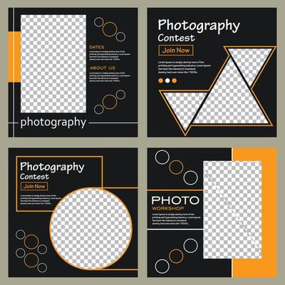 photography contest banner template