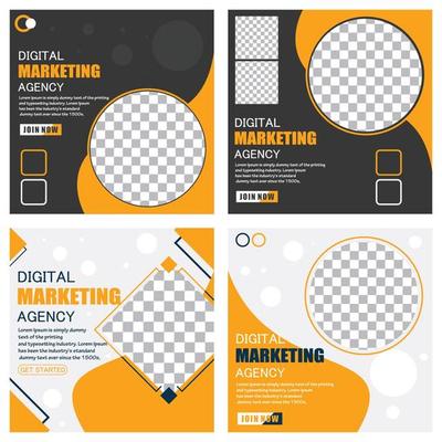 digital marketing banner template