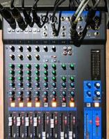 Compact mixing control with the multiple cord. photo