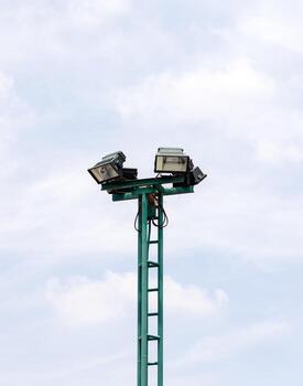 pequeño poste de luz foto