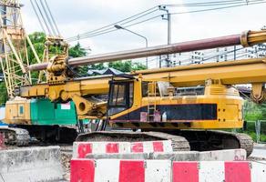 Drill rig vehicle photo