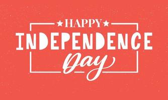 Fourth 4 of July stylish american independence day design Fourth of July vector