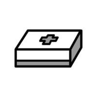 Illustration Vector graphic of first aid medical box