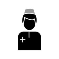 Nurse icon template vector