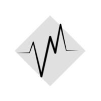 Illustration Vector graphic of heart pulse icon