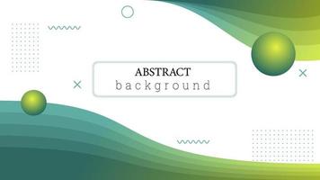 Abstract wallpaper created with 3d ball and wave stroke blend object. vector