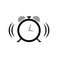 alarm clock icon template vector