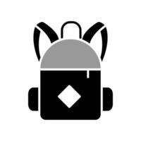 Backpack icon template vector