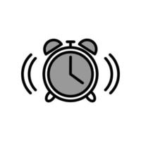 alarm clock icon template vector