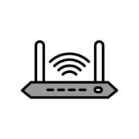 Illustration Vector graphic of router icon