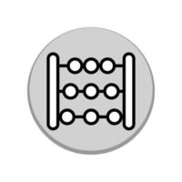 abacus icon template vector