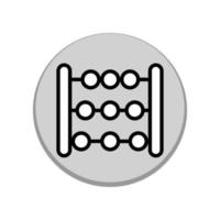 abacus icon template vector