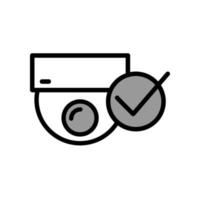 Illustration Vector graphic of cctv icon