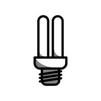 Illustration Vector graphic of bulb lamp icon