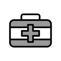 Illustration Vector graphic of first aid medical box