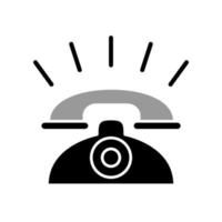 Illustration Vector graphic of telephone icon