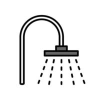 Illustration Vector graphic of shower icon