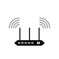 Illustration Vector graphic of router icon