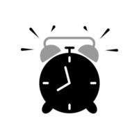 plantilla de icono de reloj de alarma vector